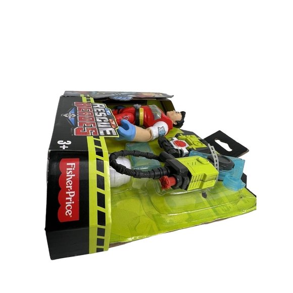 Rescue Heroes Reed Vitals Medical Rescue Cadet With Backpack Fisher Price New - Picture 10 of 12